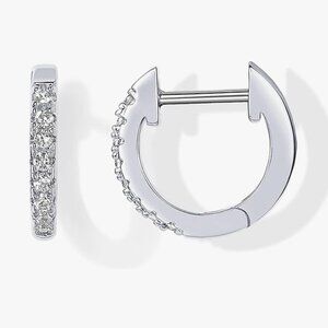 NWT Pavoi Huggie Earrings